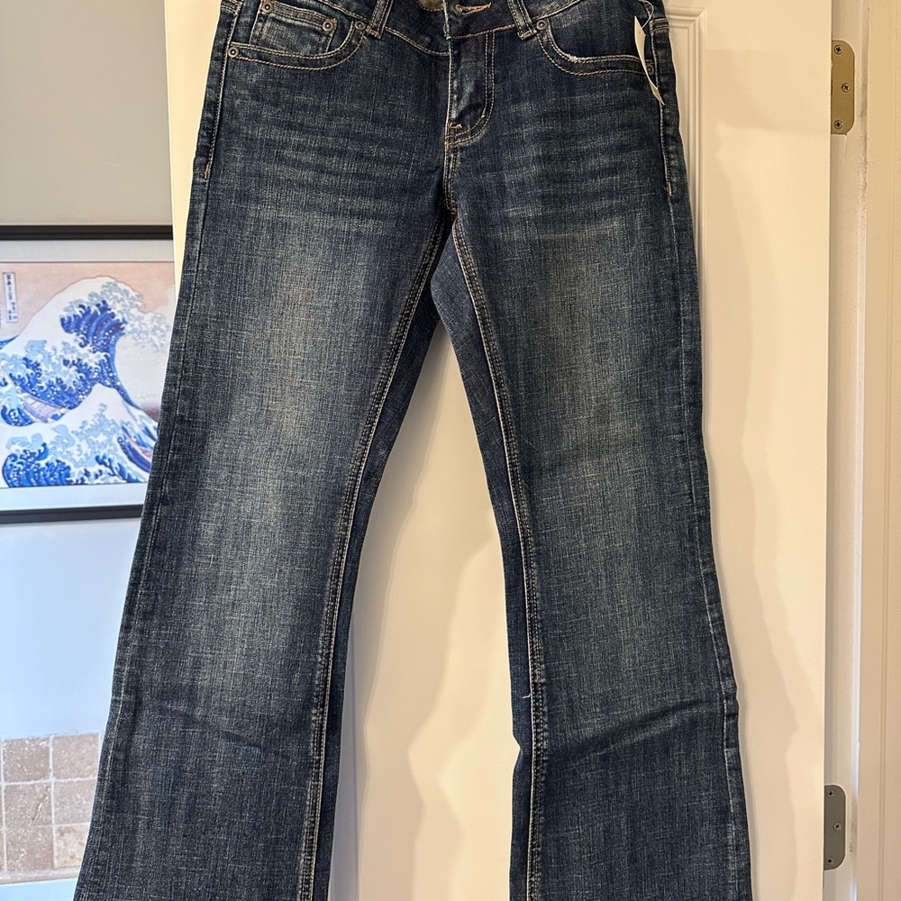 Stetson Dark Blue Boot Cut Jeans
